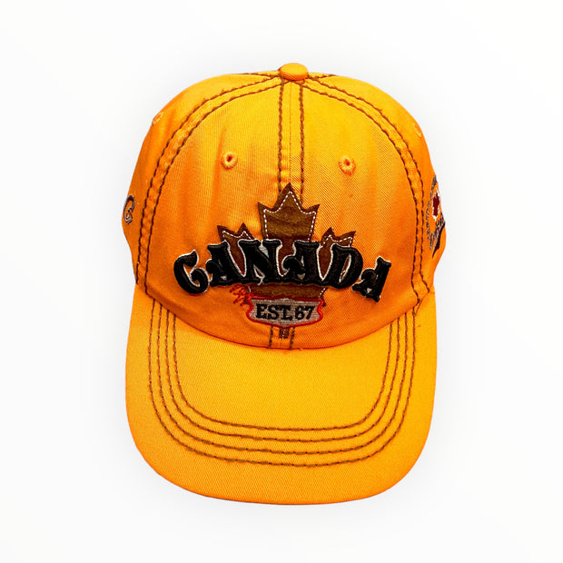 Canada souvenir Orange cap size unique