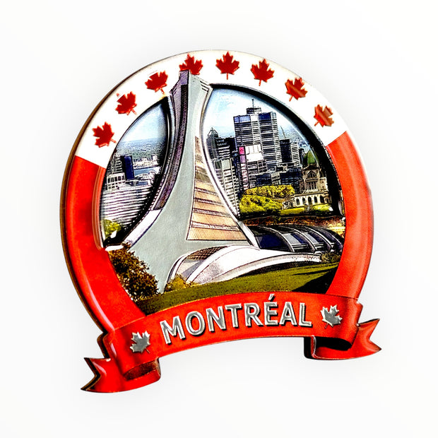 MONTREAL PLAQUE W/STAND 6x2''