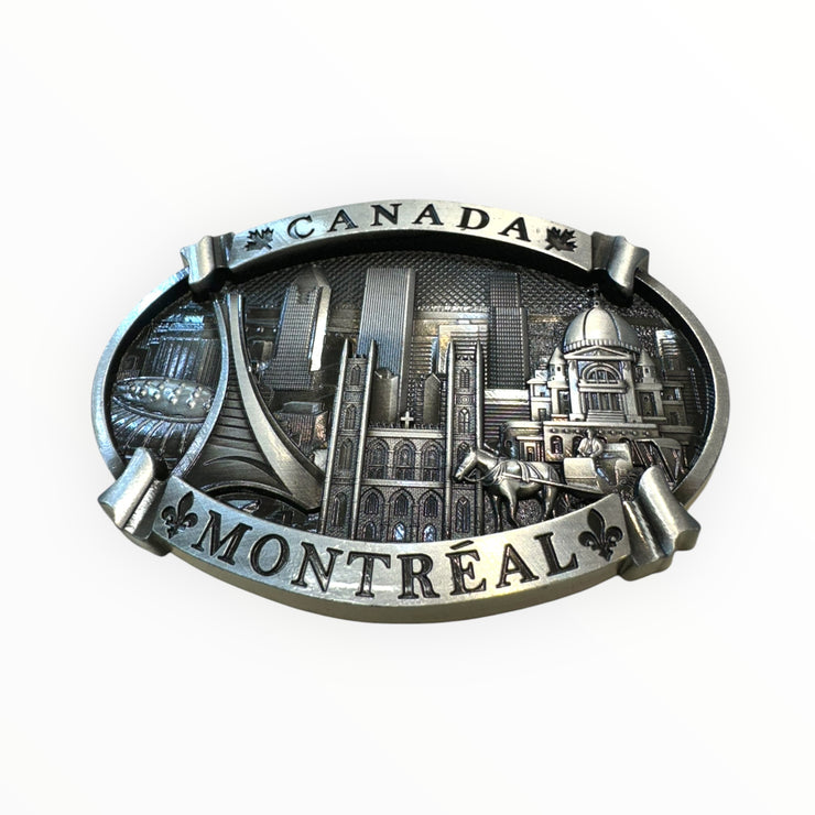 Metal Magnet Montreal landmark Vintage Aimants Souvenir