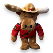 The Stuffed Animal House RCMP Canada Mounted Police Moose Plush Stuffed Toy - 14" RCMP SERGEANT MOOSE