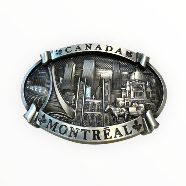 Metal Magnet Montreal landmark Vintage Aimants Souvenir