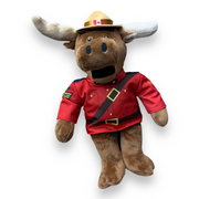 The Stuffed Animal House RCMP Canada Mounted Police Moose Plush Stuffed Toy - 14" RCMP SERGEANT MOOSE