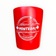 Shot Glass - Montreal Falls Maple Leaf 🍁 Whiskey Liquors Shooter Glass