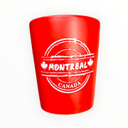 Shot Glass - Montreal Falls Maple Leaf 🍁 Whiskey Liquors Shooter Glass