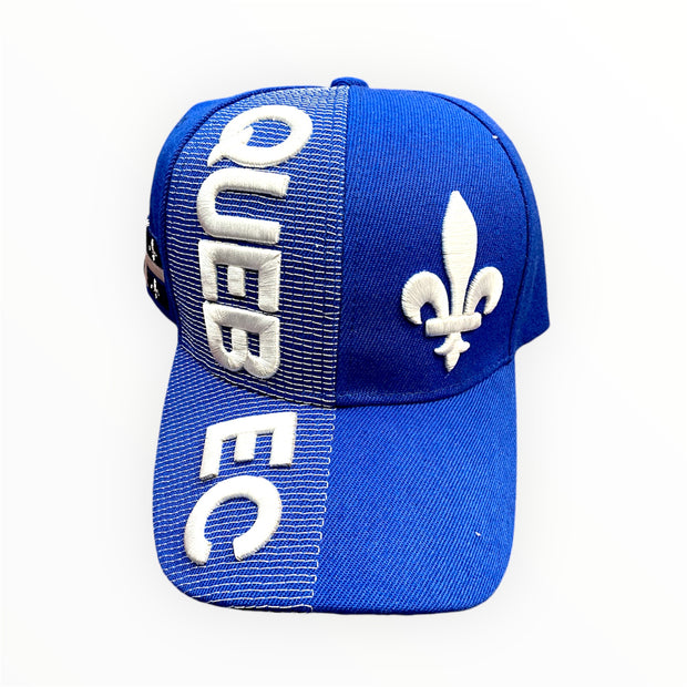 Ball Cap - Quebec Embroidered  Baseball Hat