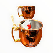 Canada Mini Hammered Mule Mug Espresso Copper Mugs / Shot Glasses Stainless Steel Cup