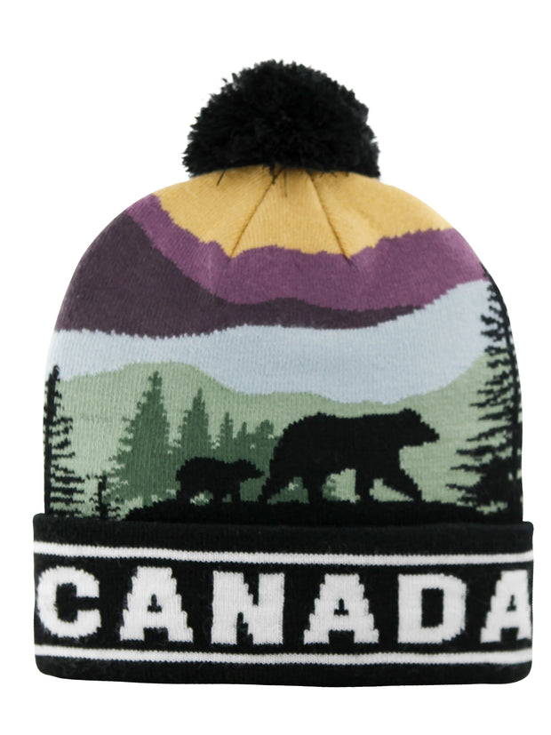 Landmark Beanies - Canada Bear and Cub in the Woods