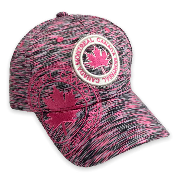 Baseball Cap Montreal Canada Appliqué Free Adjustable Hat