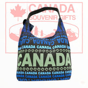 Canada Everyday Large Multi-Purpose Travel Bag - Durable Shoulder Bag for Shopping, Work, & School - Navy