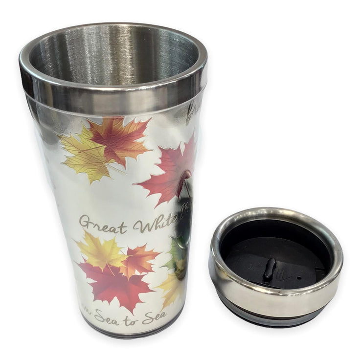 Canada Maple Leaf Travel Coffee Mug