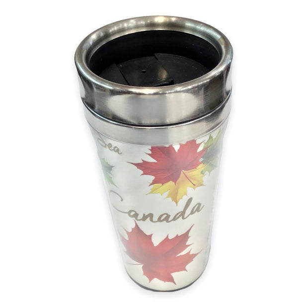 Canada Maple Leaf Travel Coffee Mug