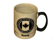 Canada Montreal Marble Style Souvenir Coffee Mug