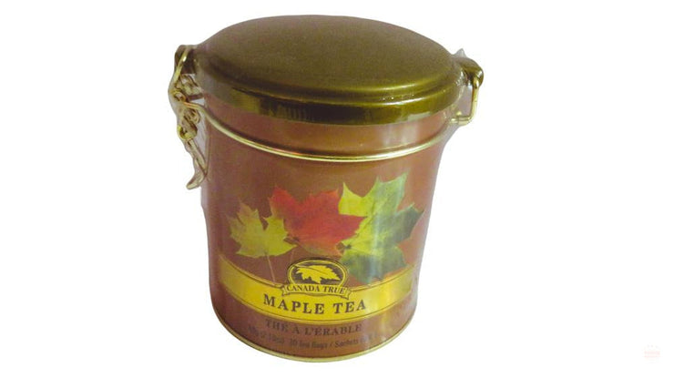 Canada True Maple Tea - Clasp Tin 60g (1 Pack of 30 Bags) by Canada True Canada Souvenir Gift Pack