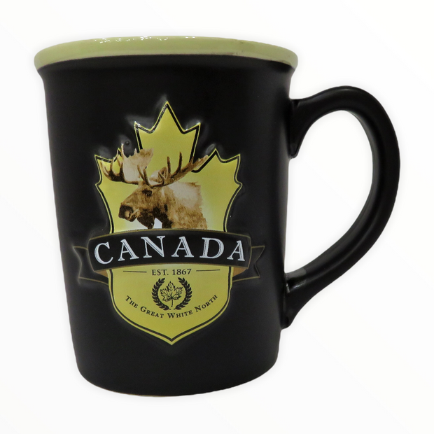 Coffee Mug - Canada Moose 3D Themed Design Tea Cup 17oz Ceramic