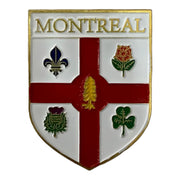 Montreal flag magnet metal DieCast