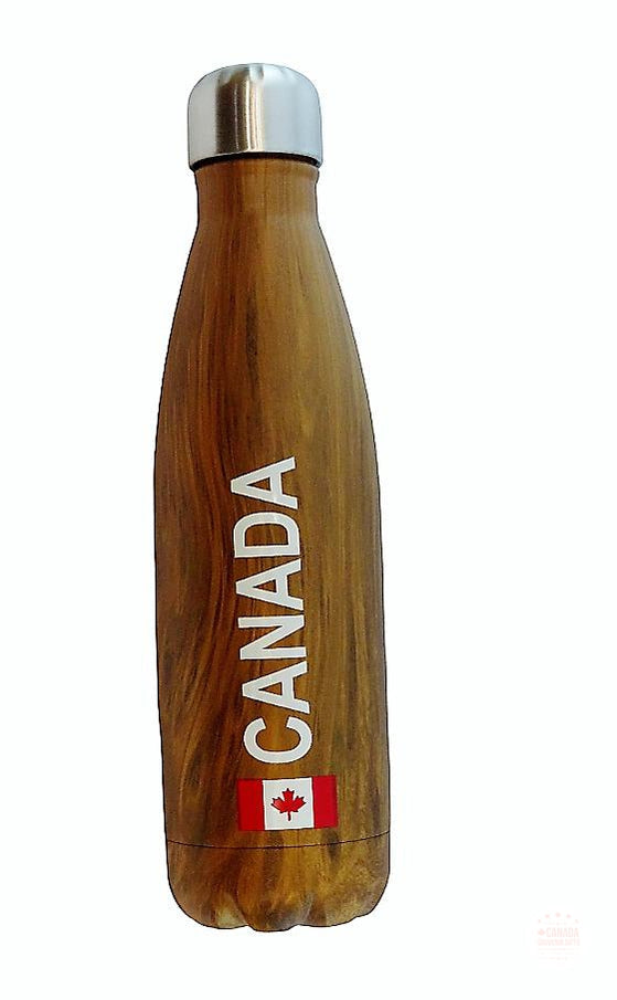Souvenir Canada Insulated Water Bottle 17oz / 500ml for Hot & Cold