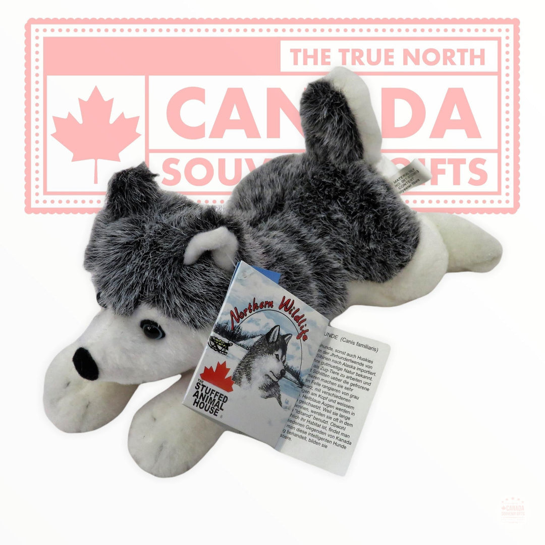The Stuffed Animal Northern Wildlife Gifts Plush Husky Dog Soft Canada