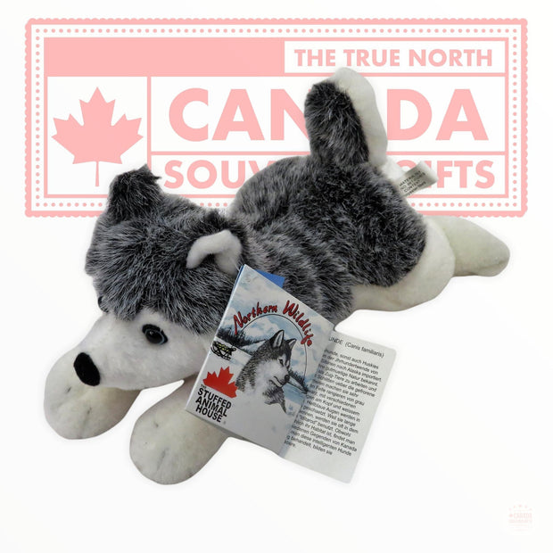 The Stuffed Animal Northern Wildlife Gifts Plush Husky Dog Soft Canada Souvenir 7 Inches Stuffed Toy
