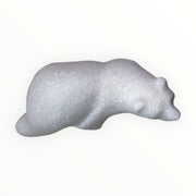 Canadian Wildlife Sculpture Marble Grizzly Polar Bear 5.5 inches Hand Carved