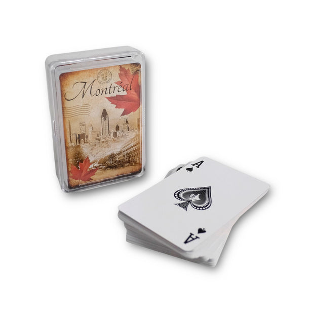 DECK POKER CARDS - MONTREAL SCENIC PLAYING CARDS