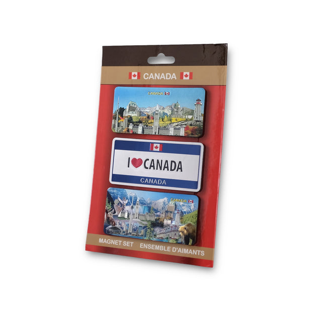 CANADA SCENIC MAGNET S/3 GIFT SET