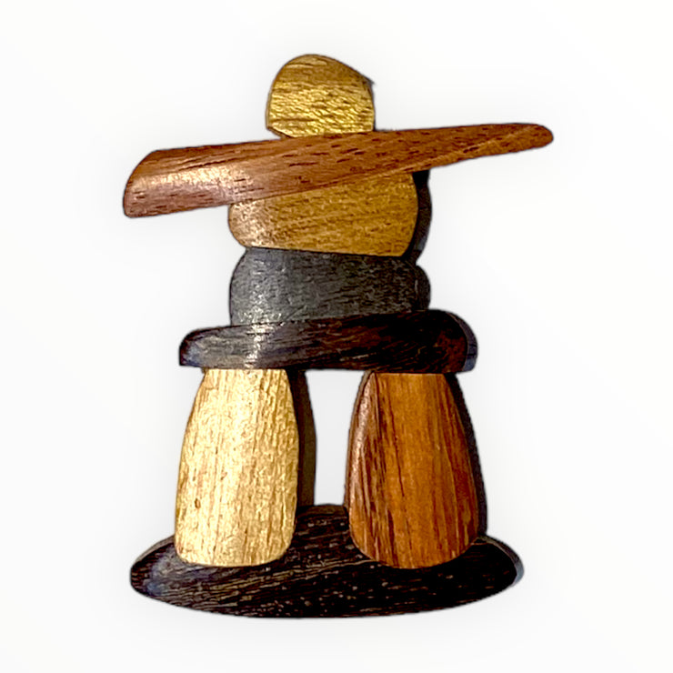 Wooden - Figurine - Inukshuk Fridge Magnet