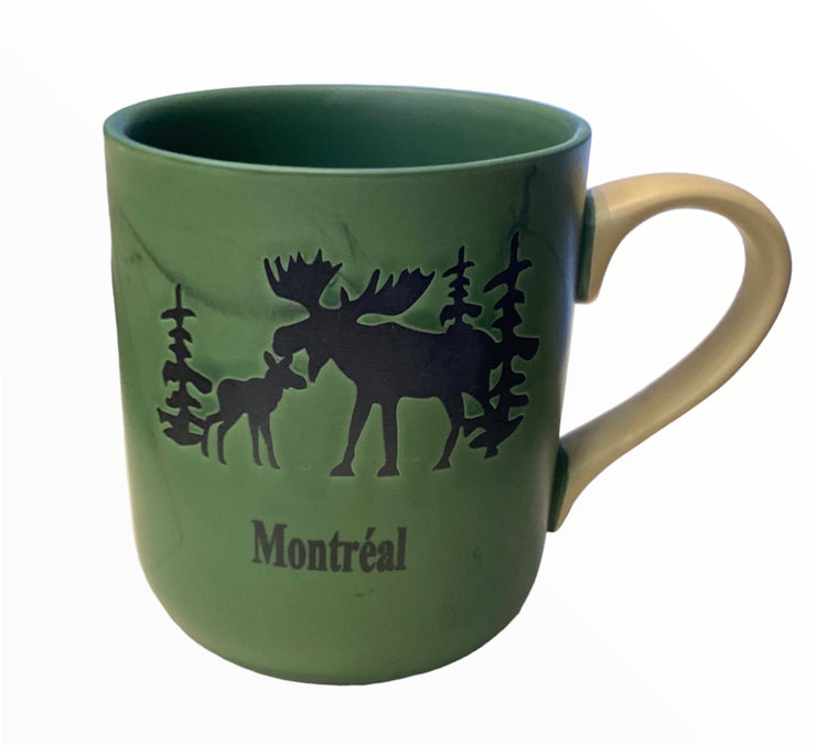 Mug Marble Moose 4 colours asserted - Canada Souvenir Coffee Cup