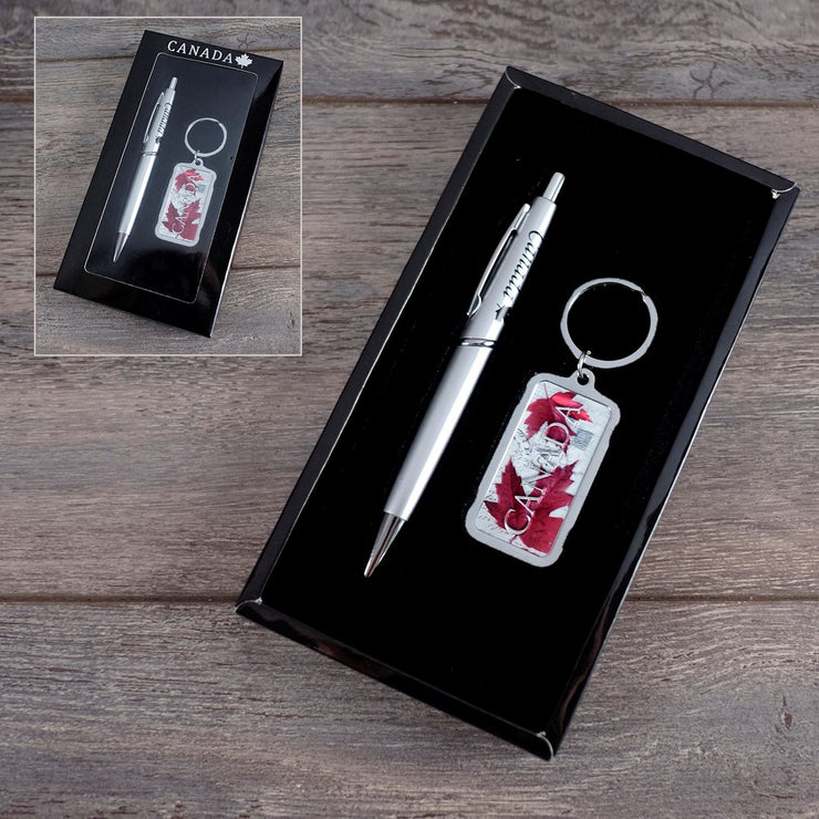 Canada Pen & Keychain Gift Box