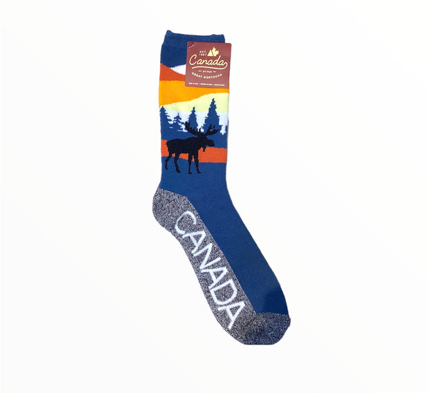 Canada Souvenir Moose Socks