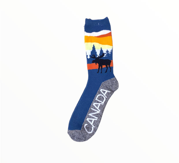 Canada Souvenir Moose Socks