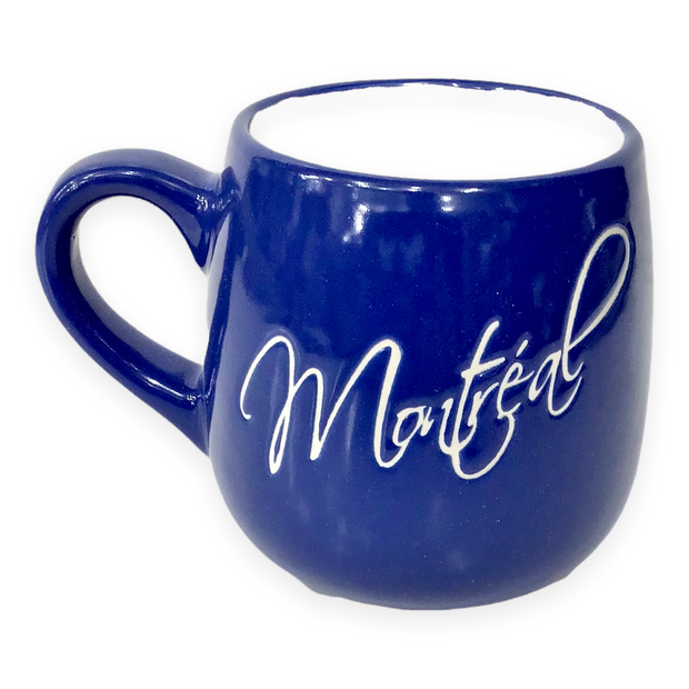 Montreal Blue Coffee Mug - 12oz Tea Cup