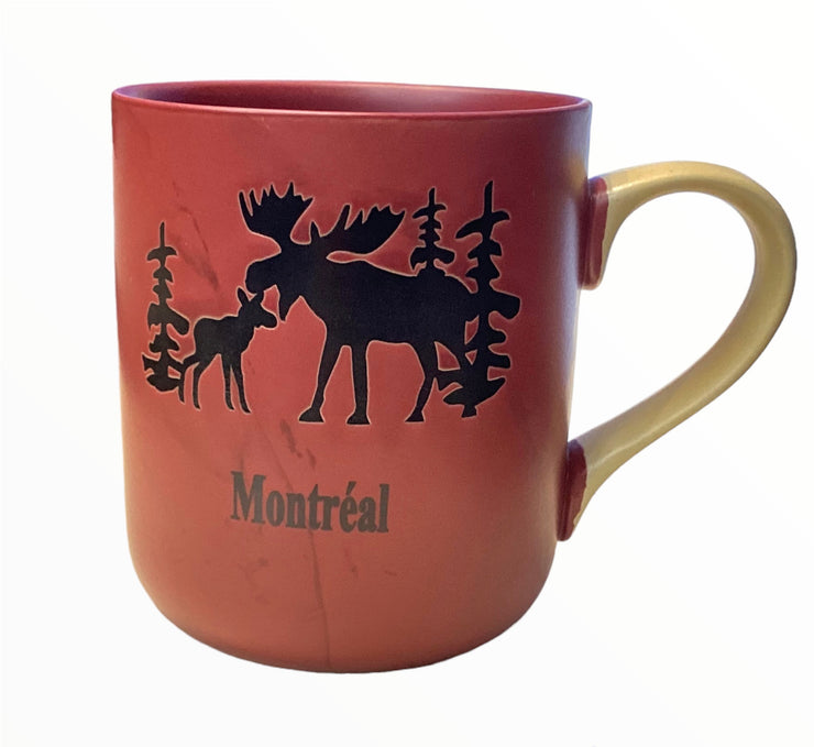 Mug Marble Moose 4 colours asserted - Canada Souvenir Coffee Cup