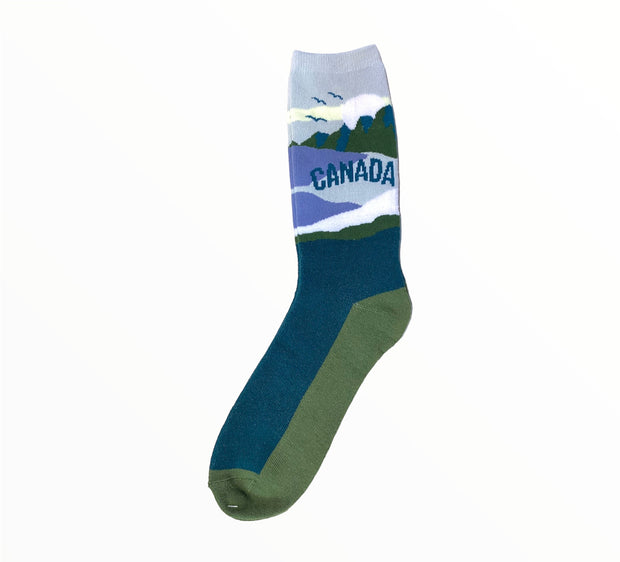 Canada Souvenir sunrise Socks
