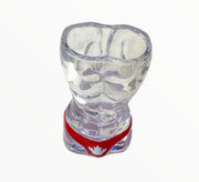 Muscle Man in Canadian Shorts Funny Shot Glass