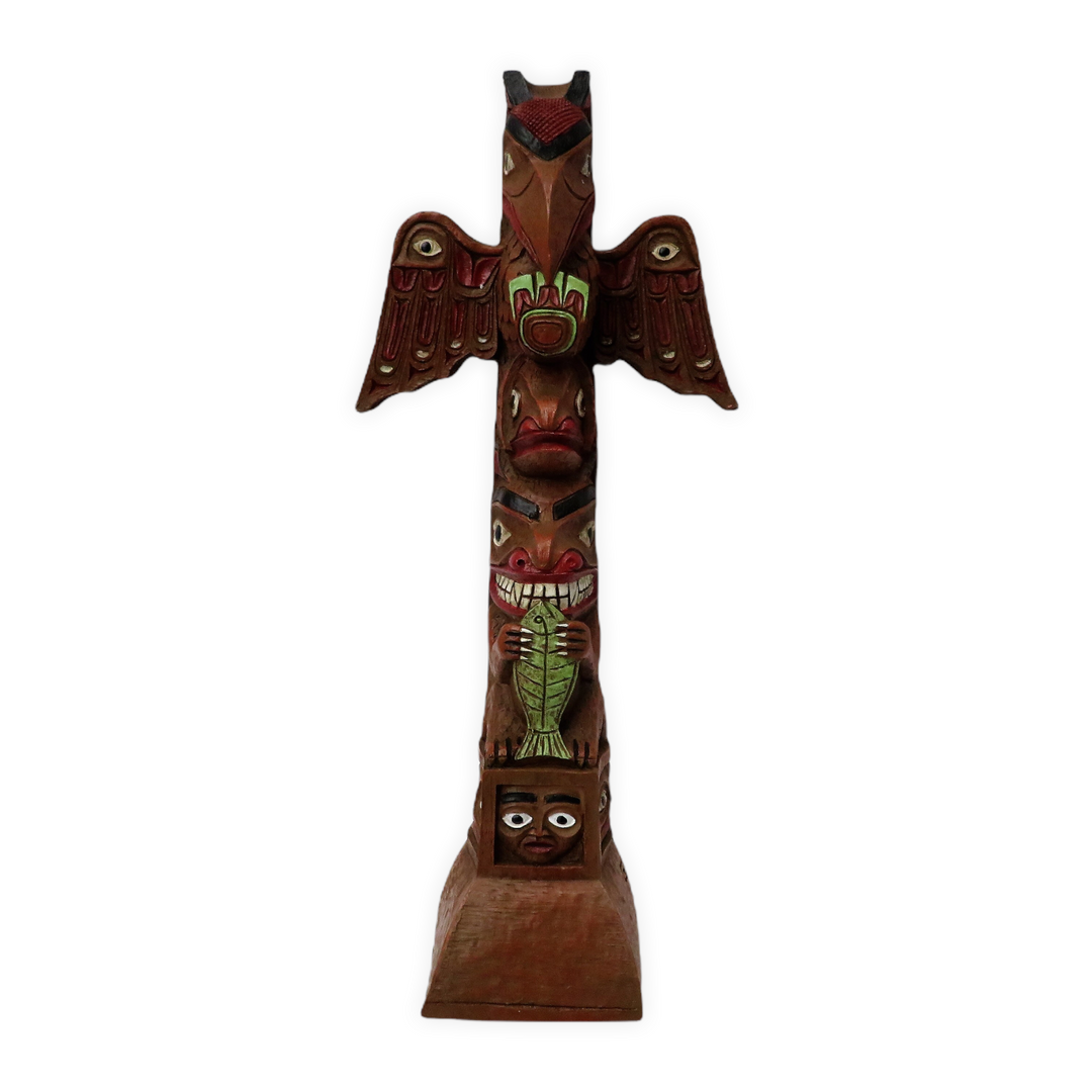 置物 Buffalo Bone Totempole 置物 Buffalo Bone Totempole 置物 Buffalo Bone Totempole