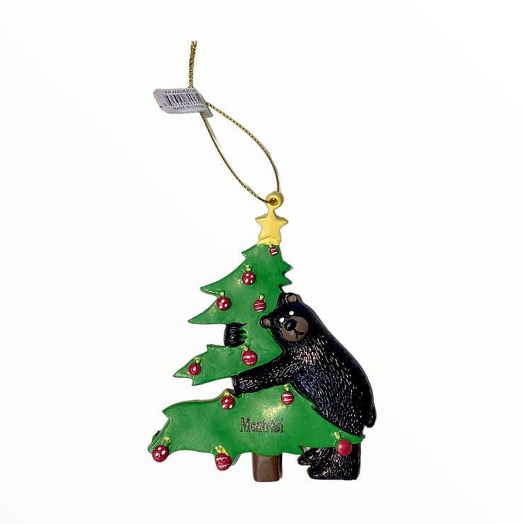 Christmas Ornament Montreal Black Bear