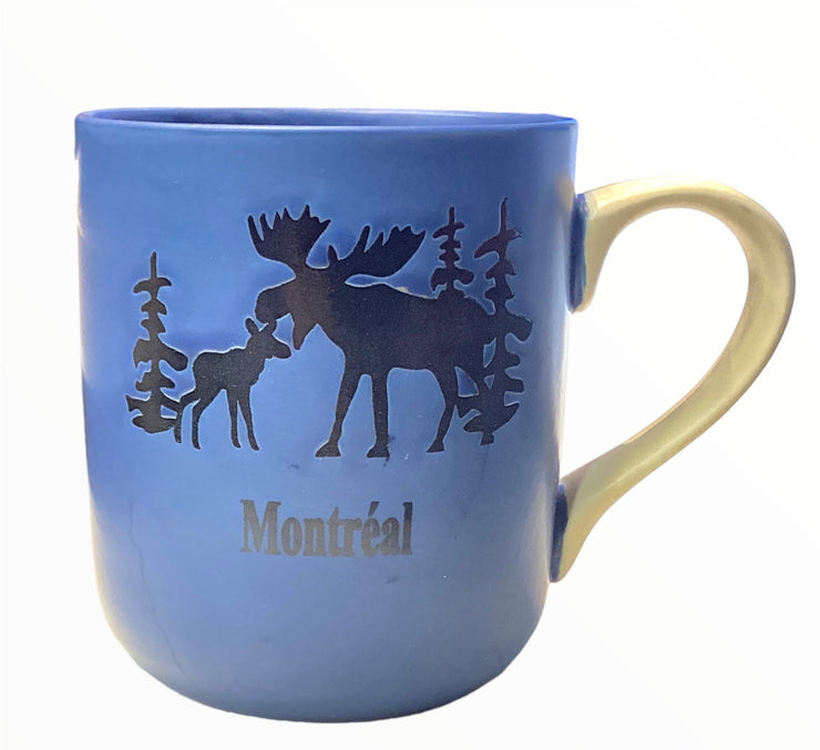 Mug Marble Moose 4 colours asserted - Canada Souvenir Coffee Cup